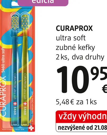 CURAPROX ultra soft zubné kefky