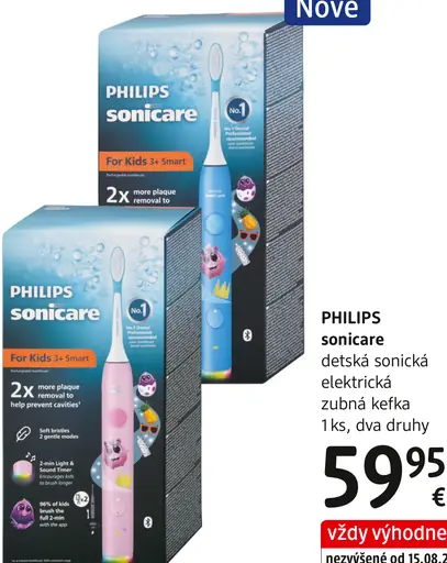 Philips Sonicare detská sonická elektrická zubná kefka