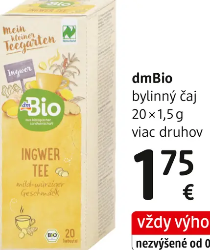 DmBio bylino-ovocný čaj