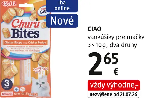 Ciao vankúšiky pre mačky