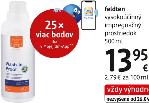 Felden vysokoúčinný impregnačný prostriedok