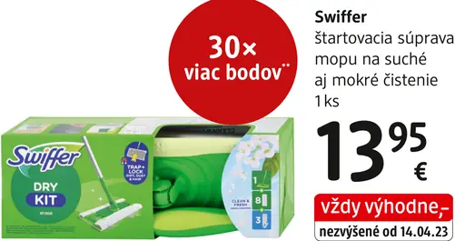 Swiffer štartovacia súprava mopu na suché aj mokré čistenie