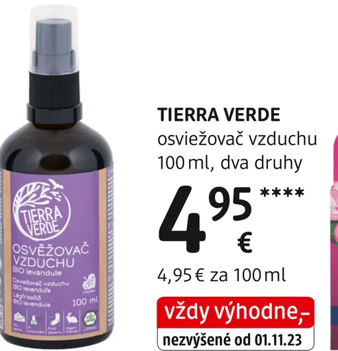 Tierra Verde osviežovač vzduchu