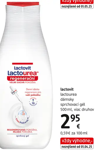 Lactovit dámsky sprchovací gél