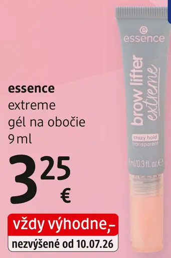 Essence extreme gél na obočie