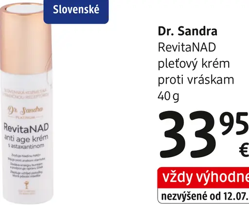 Dr. Sandra RevitaNAD pleťový krém