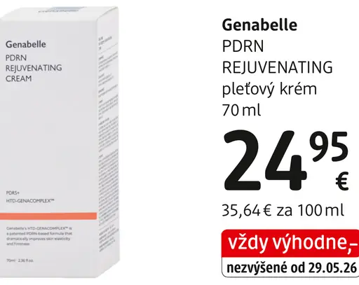 Genabelle PDRN Rejuvenating pleťový krém