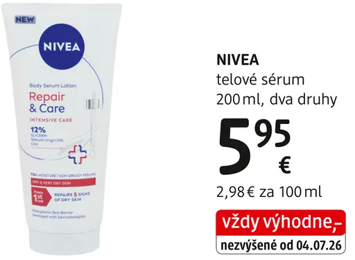 Nivea telové sérum