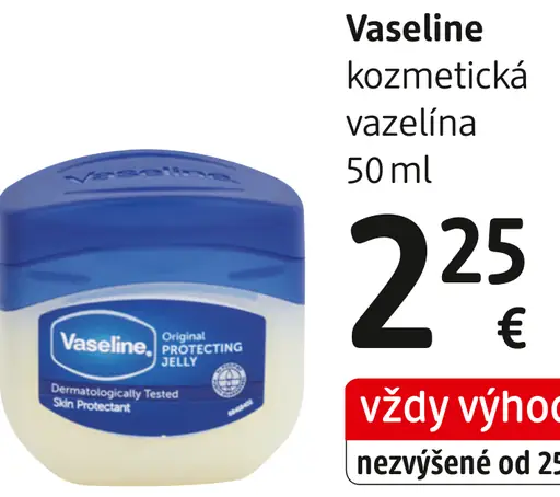 Vaseline kozmetická vazelína
