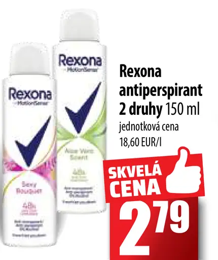 Rexona antiperspirant