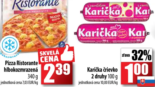 Karička črievko 2 druhy