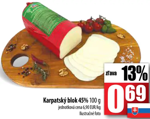 Karpatský blok 45%