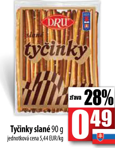 Tyčinky slané