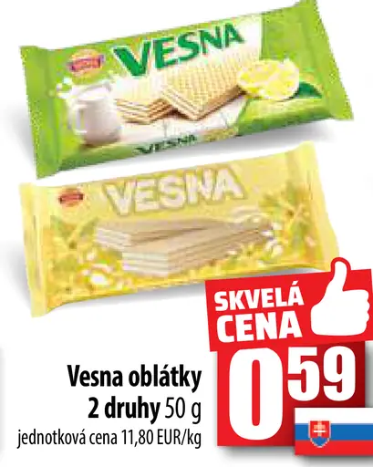 Vesna oblátky