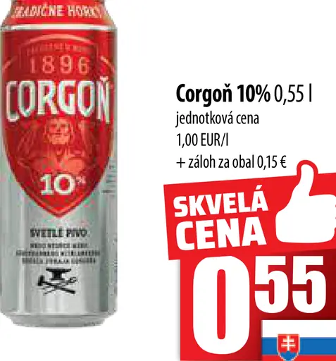 Corgoň 10%