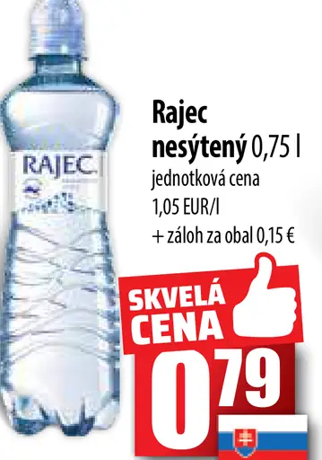 Rajec nesýtený