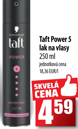 Taft Power 5 lak na vlasy