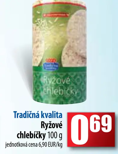 Ryžové chlebíčky