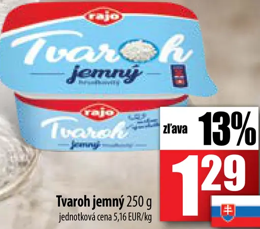 tvaroh jemný