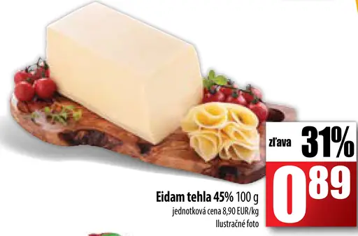 Eidam tehla 45%