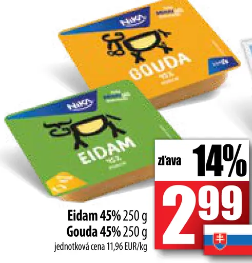 Eidam 45%