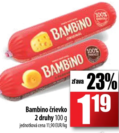 Bambino črievko