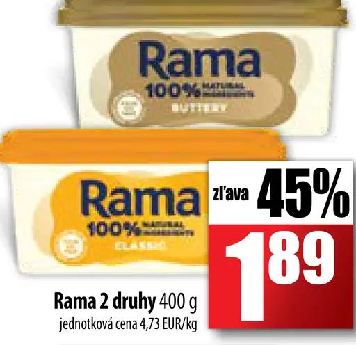 Rama 2 druhy