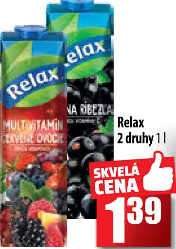 Relax Multivitamínový džús