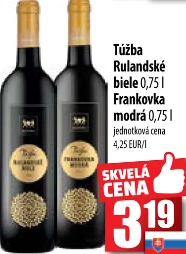 Túžba Frankovka modrá