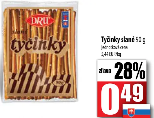 Tyčinky slané