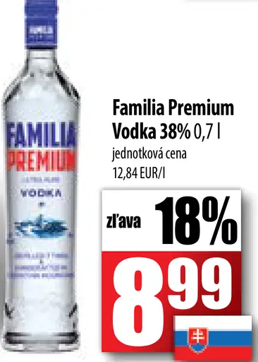 FAMILIA PREMIUM VODKA