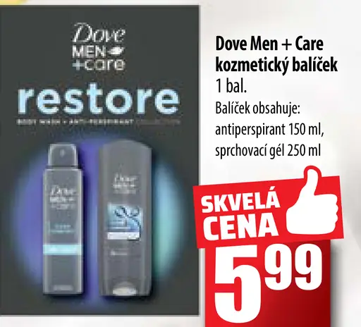 Dove Men + Care kozmetický balíček