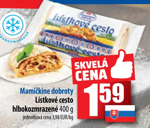 Listkové cesto