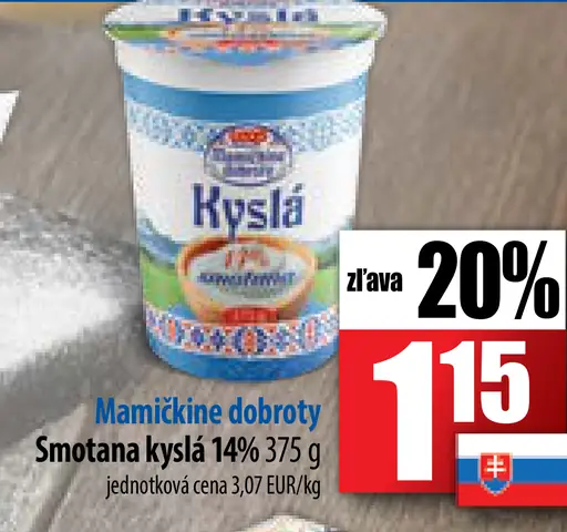 Smotana kyslá