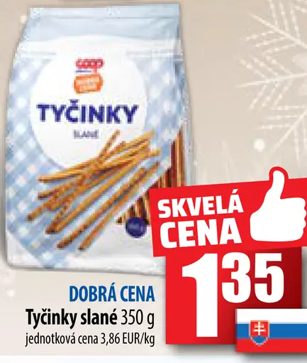 Tyčinky slané