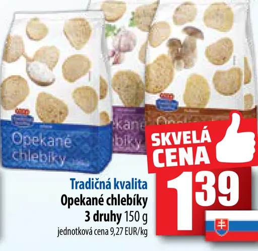 Opékané chlebíky