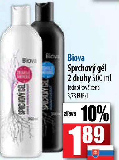 Sprchový gél 2 druhy