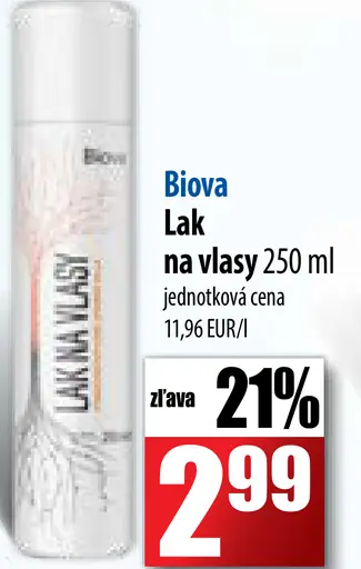 Lak na vlasy