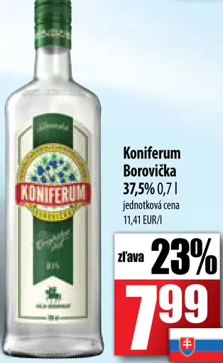 Koniferum borovička