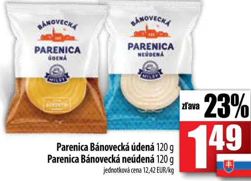 Parenica Bánovecká údená