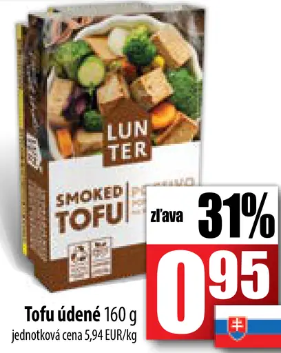 Tofu údené