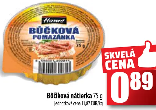 Bôčiková nátierka