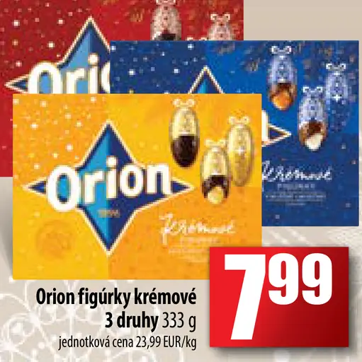 Orion figúrky krémové