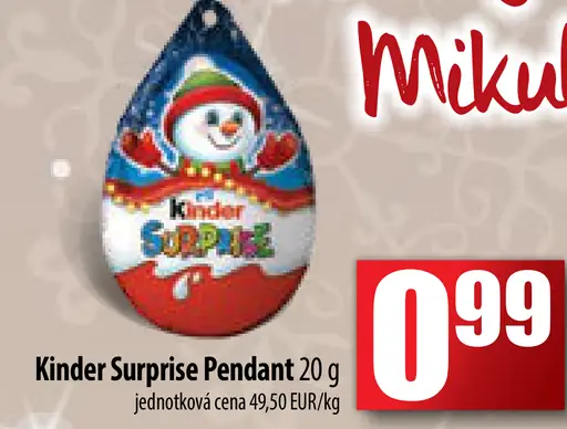 Kinder Surprise Pendant