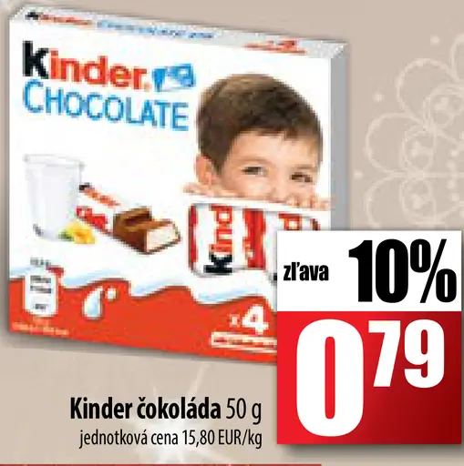 Kinder čokoláda