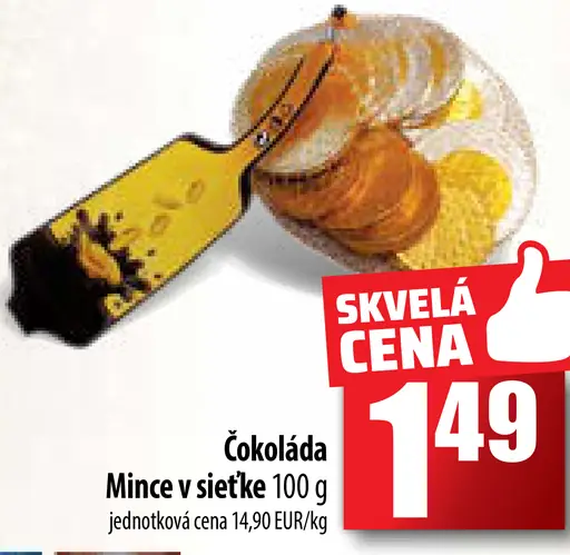 Čokoládové mince