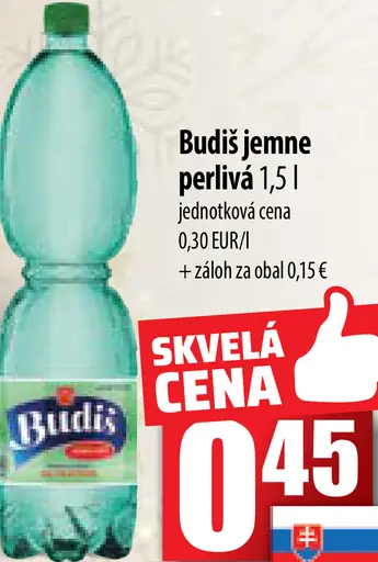 Budiš jemne perlivá