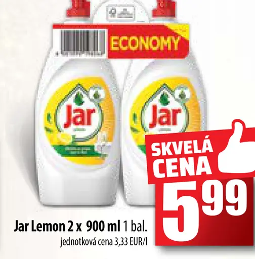 Jar Lemon 2 x 900 ml