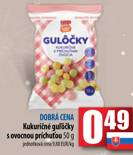 Kukuríčne guľôčky