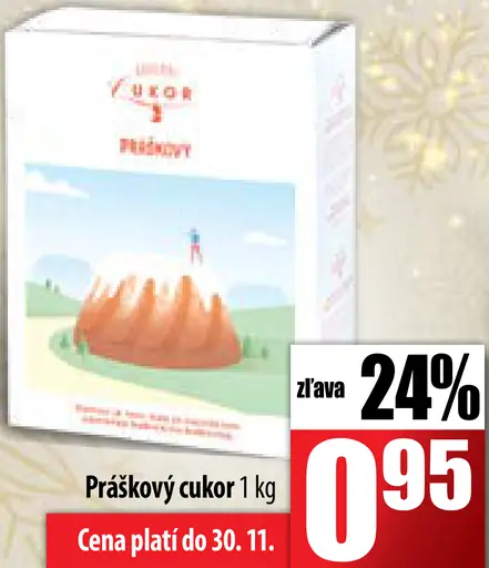 Práškový cukor